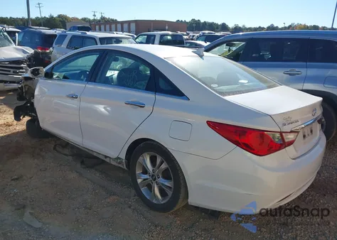 2011 Hyundai Sonata Limited z USA, uszkodzony, nr VIN 5NPEC4ACXBH031758